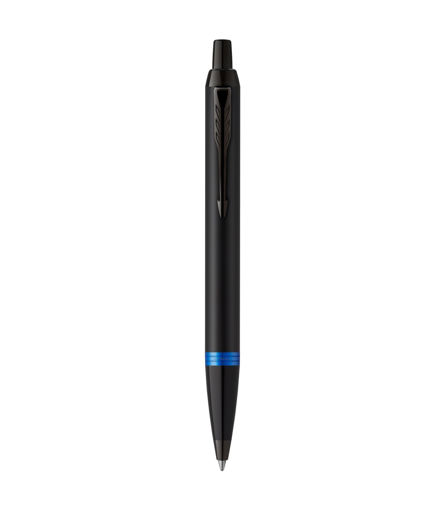 Picture of PARKER IM VIBRANT RINGS BLACK/BLUE BALLPOINT PEN